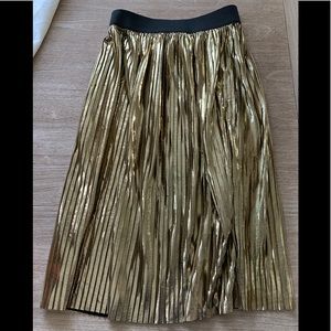 Metallic F21 Skirt